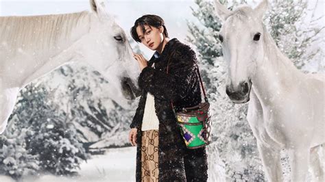 Kai’s Gucci Aria Campaign Is a Winter Wonderland.